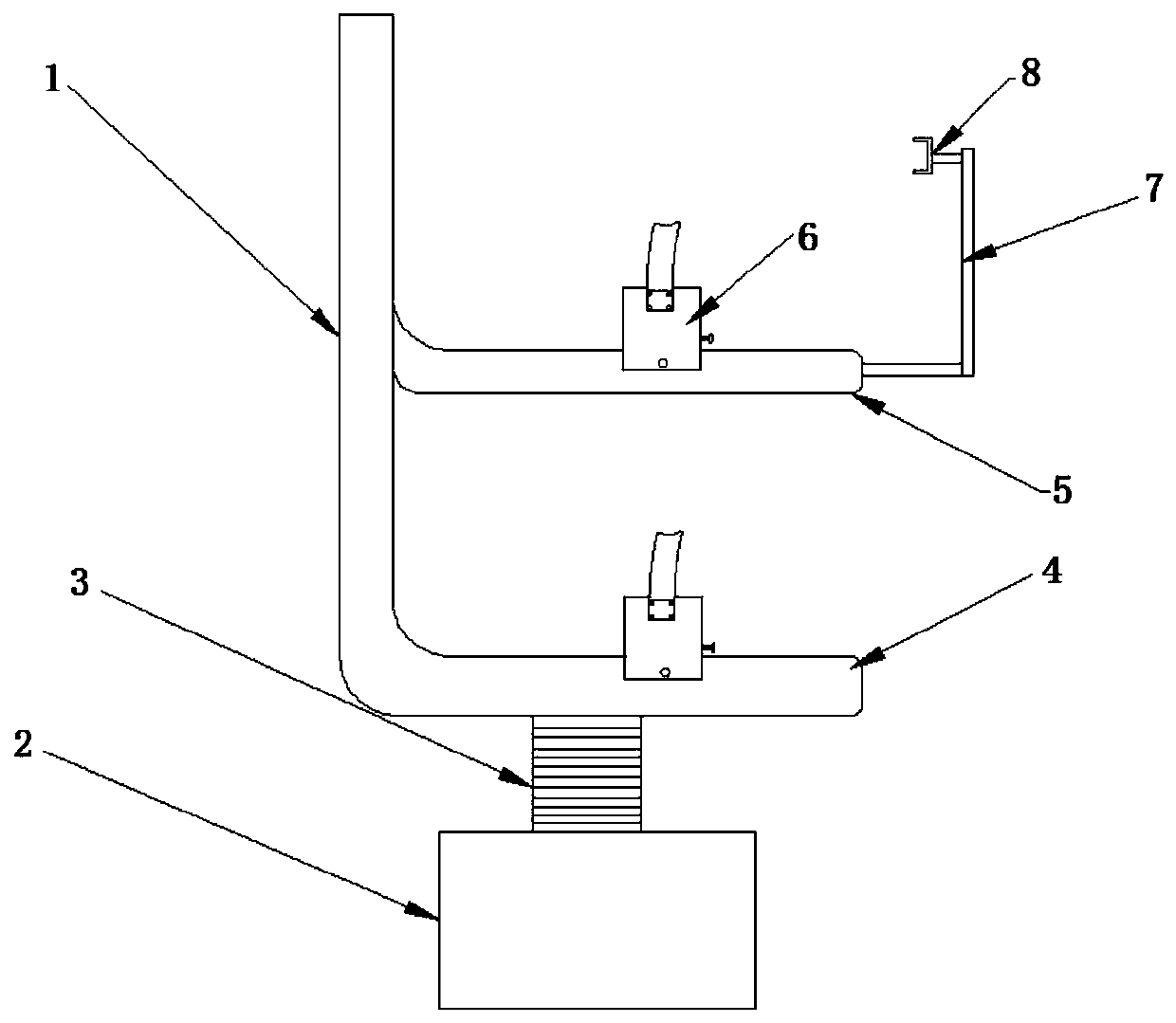 Pediatric clinical administration trunk limiting device