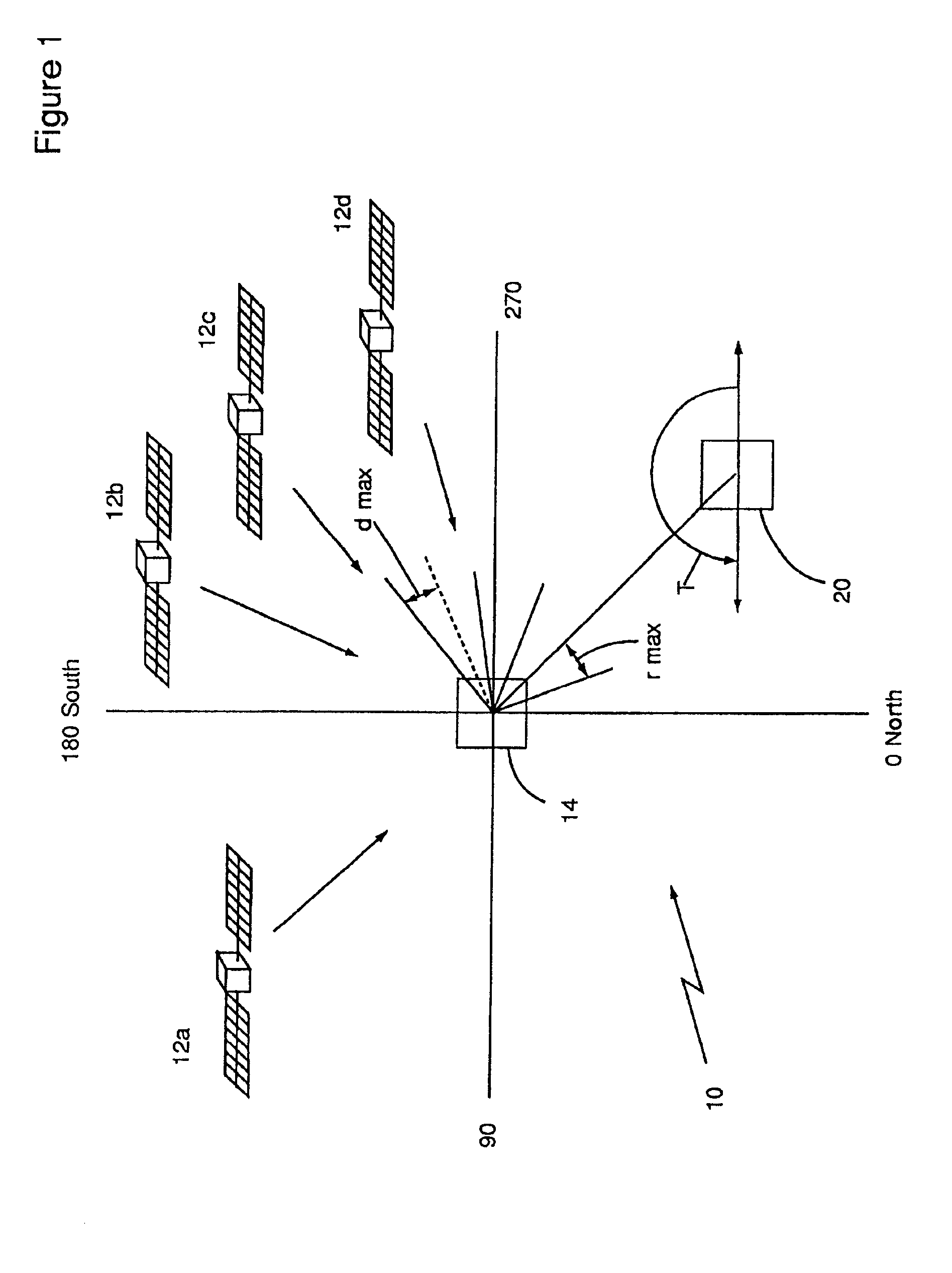 Apparatus and method for transmitting terrestrial signals on a common frequency with satellite transmissions