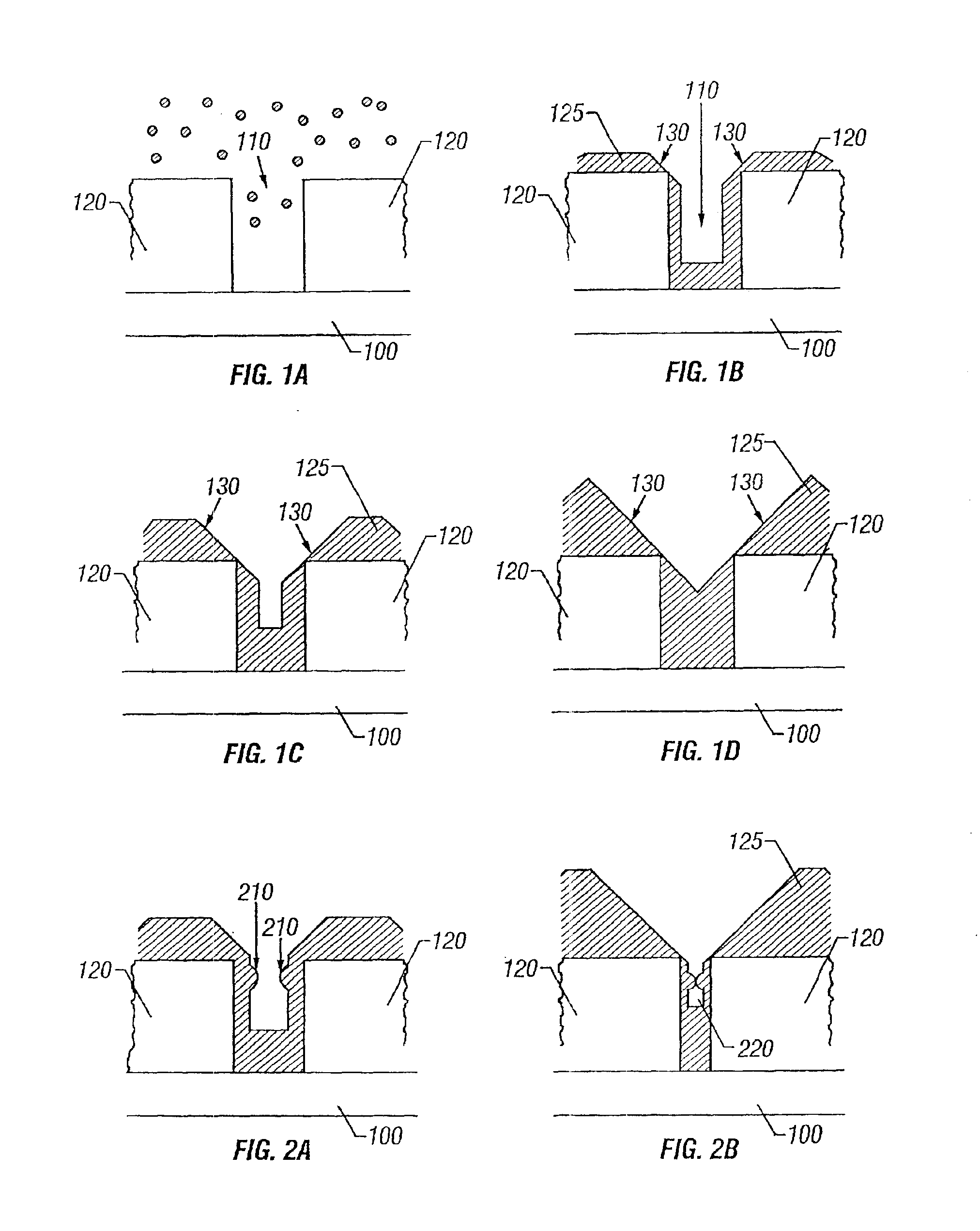 Process for depositing F-doped silica glass in high aspect ratio structures