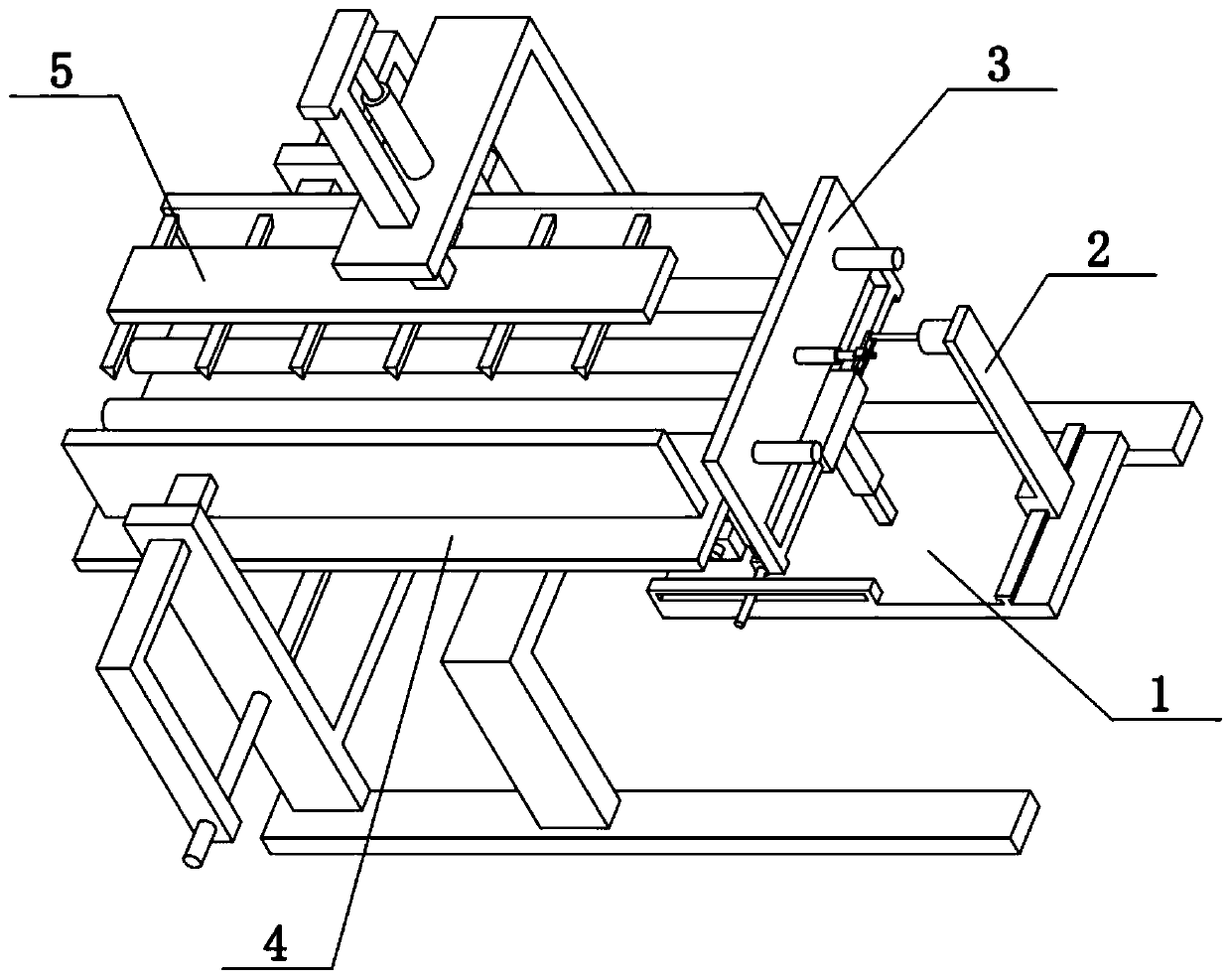 Concrete prefabricated part machining device and machining method