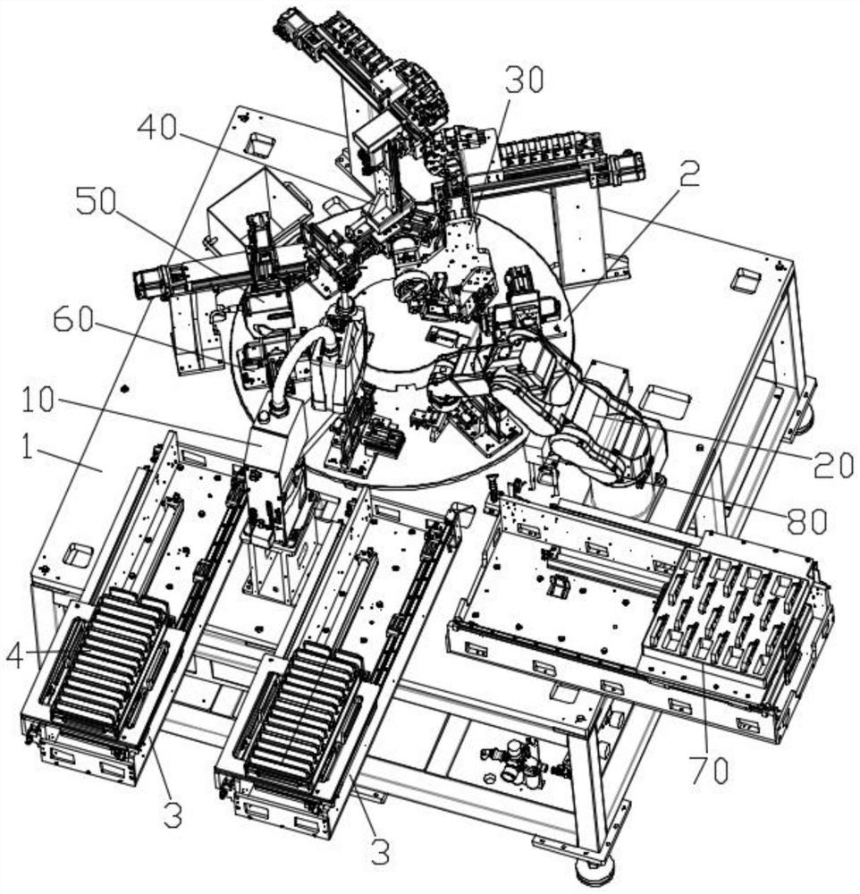 Cross-grid detection equipment