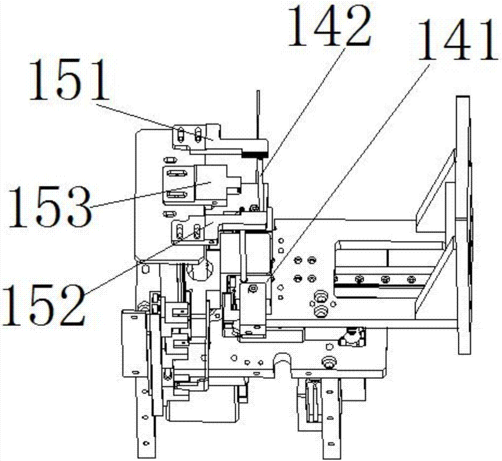 Automatic film tearing device
