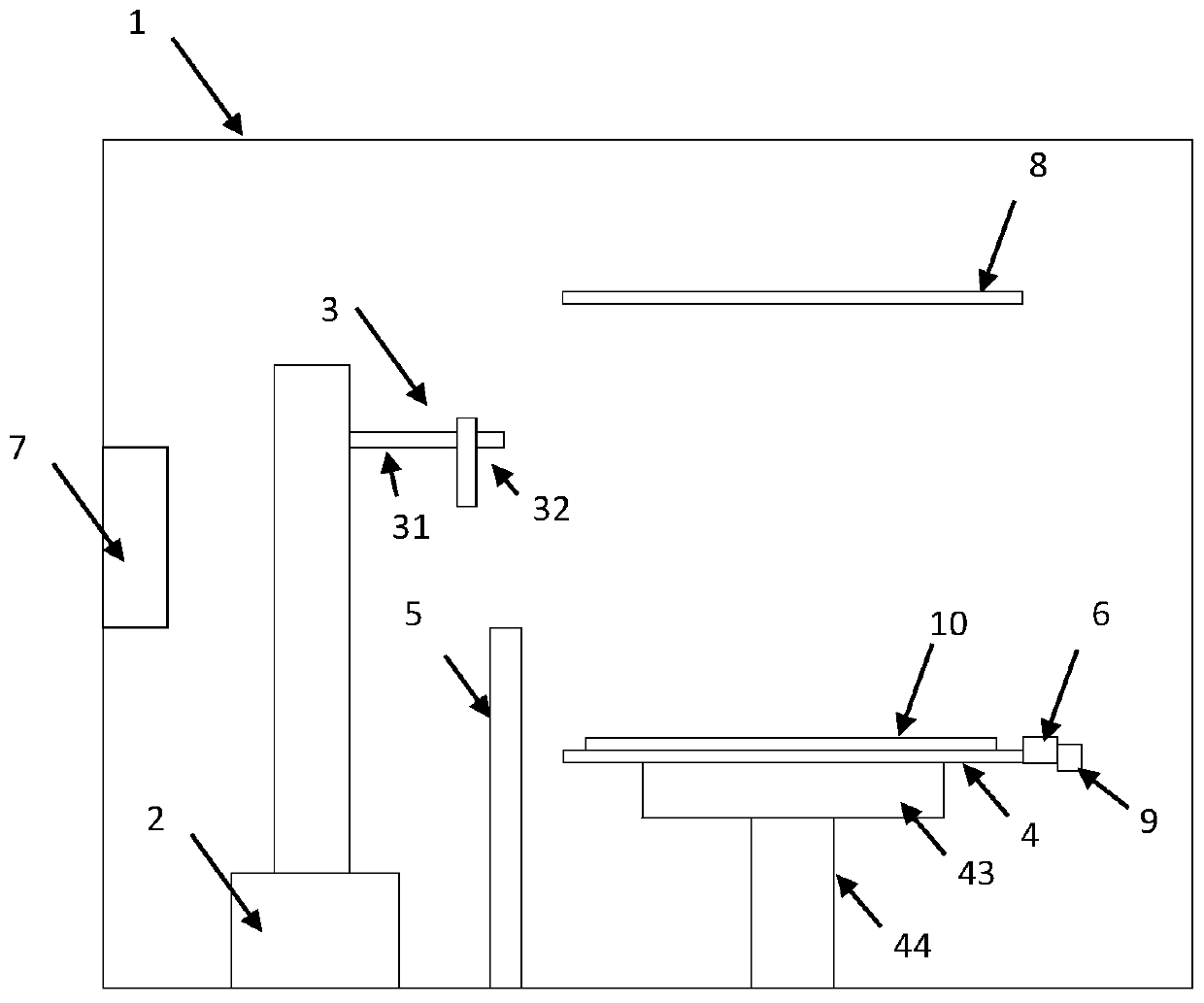 A water drop angle tester and test method