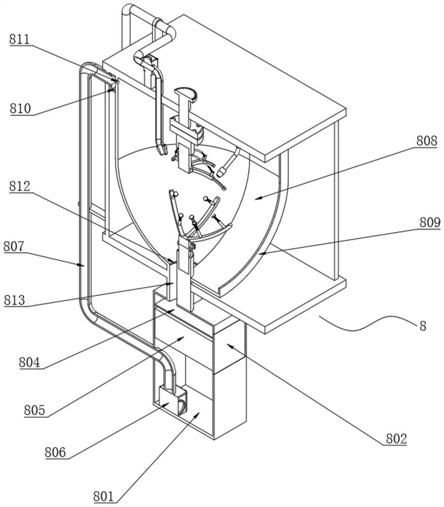 An environment-friendly rotary automatic coating device and coating process