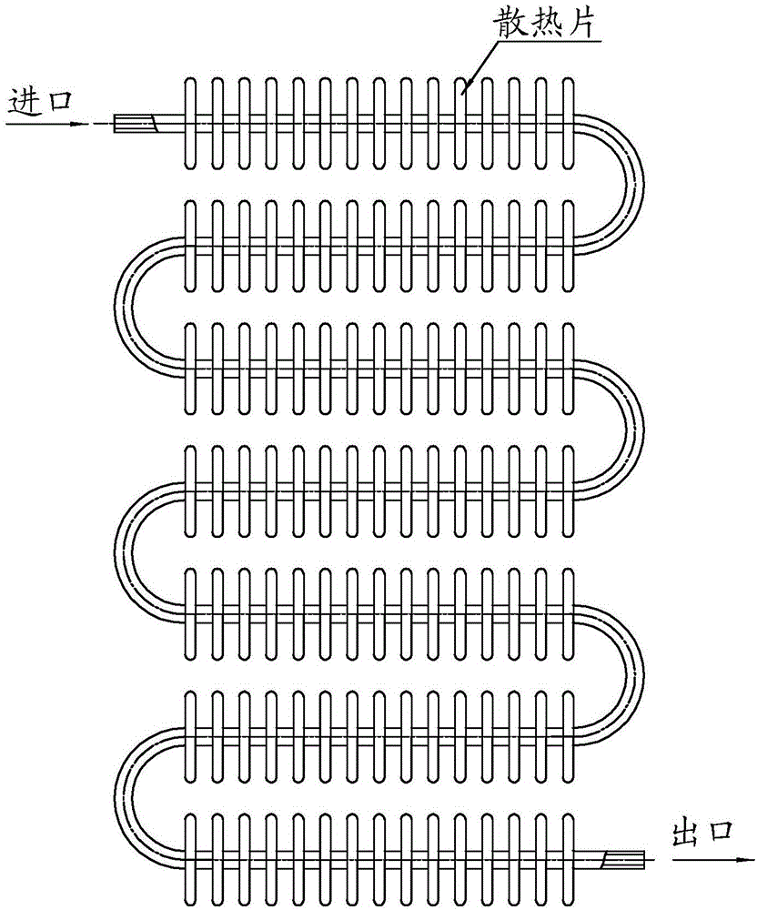 A plunger pump anti-gasification liquid medium gasification device