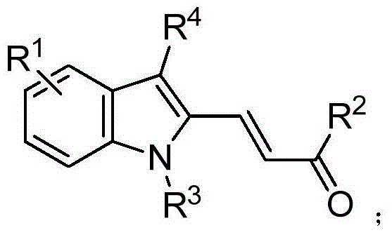 Polysubstituted indole compound and preparation method thereof