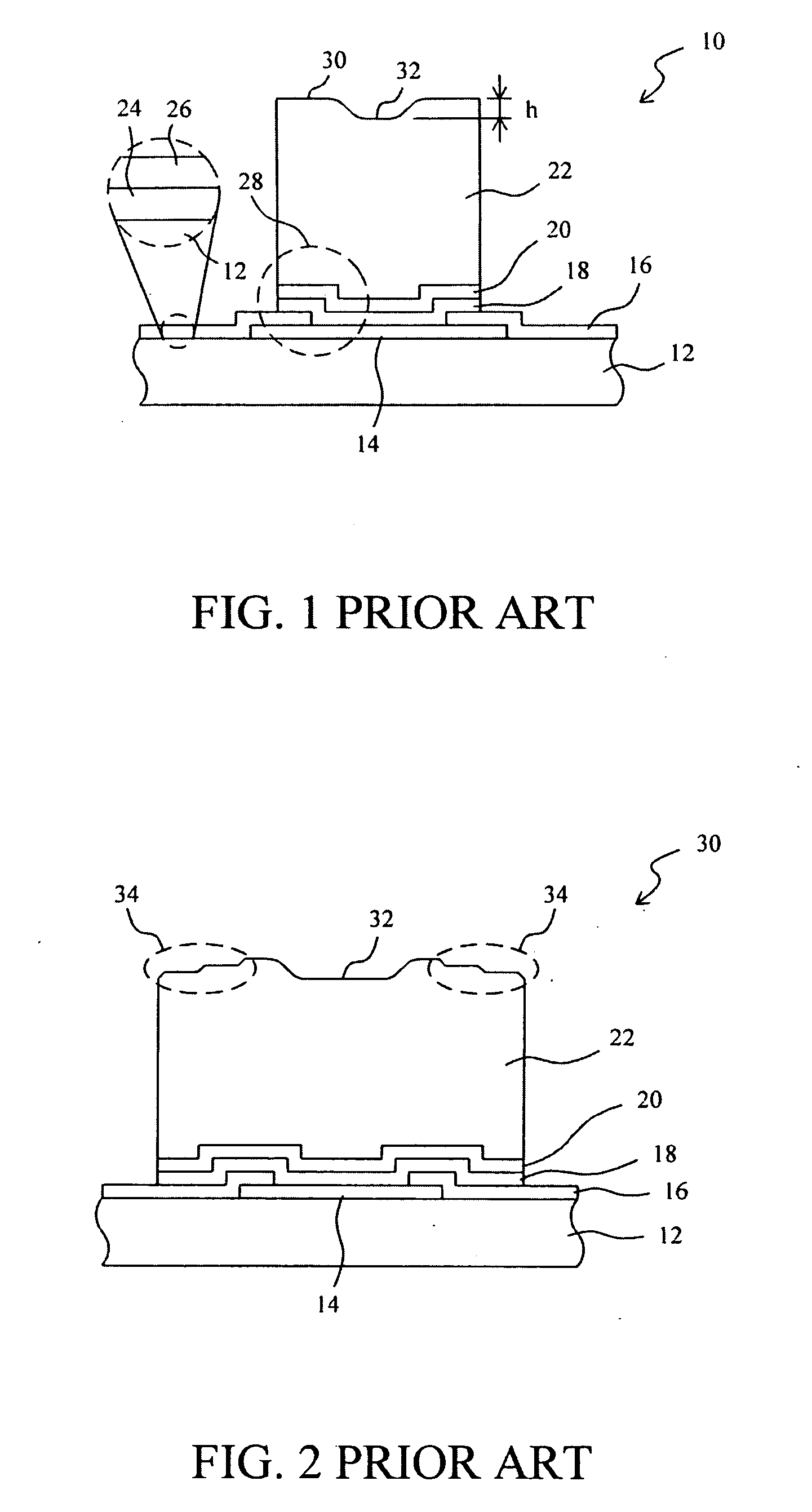 Bumping process and bump structure