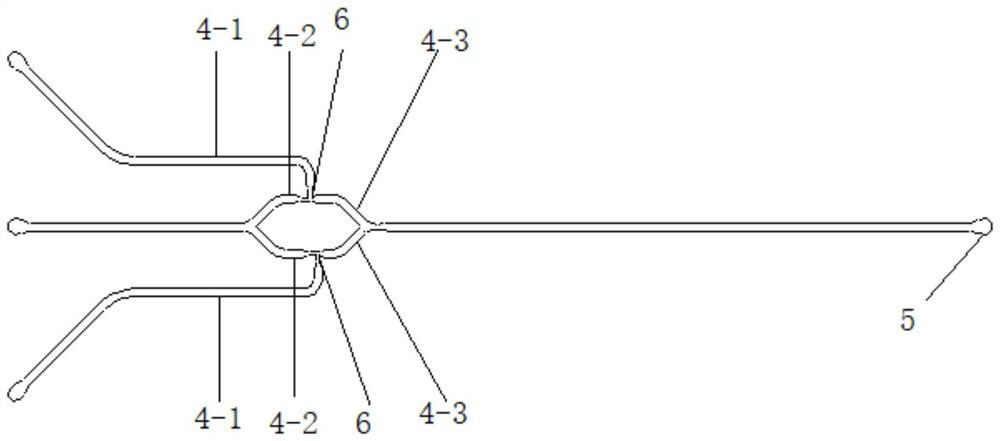 A liquid droplet preparation method and device based on active control of oscillatory flow