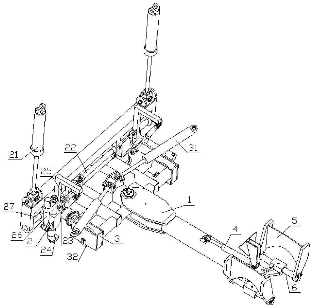 Track lifting and lining device and track lifting and lining operation method