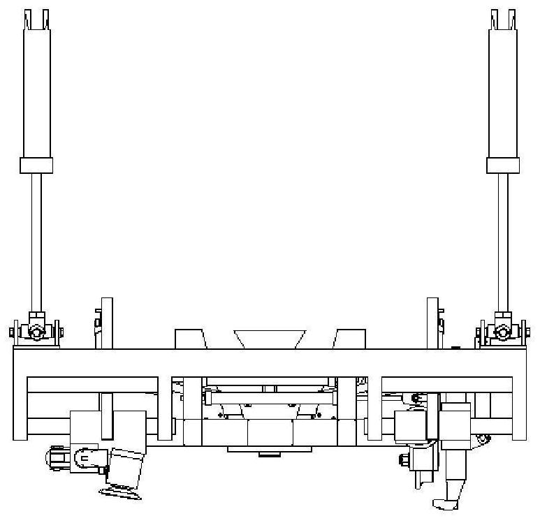 Track lifting and lining device and track lifting and lining operation method