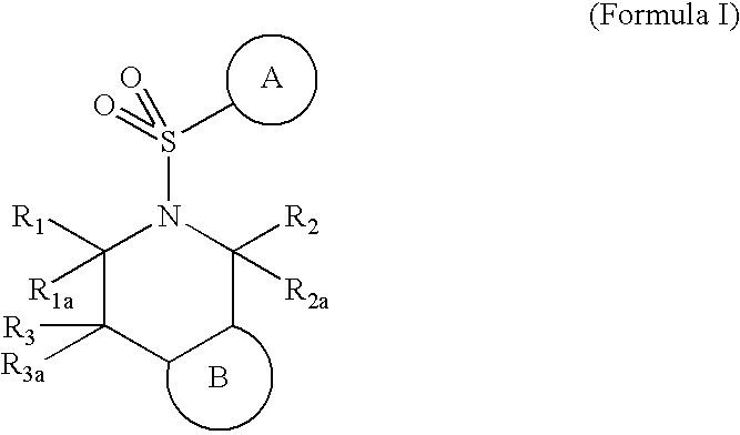 5-(arylsulfonyl)-pyrazolopiperidines