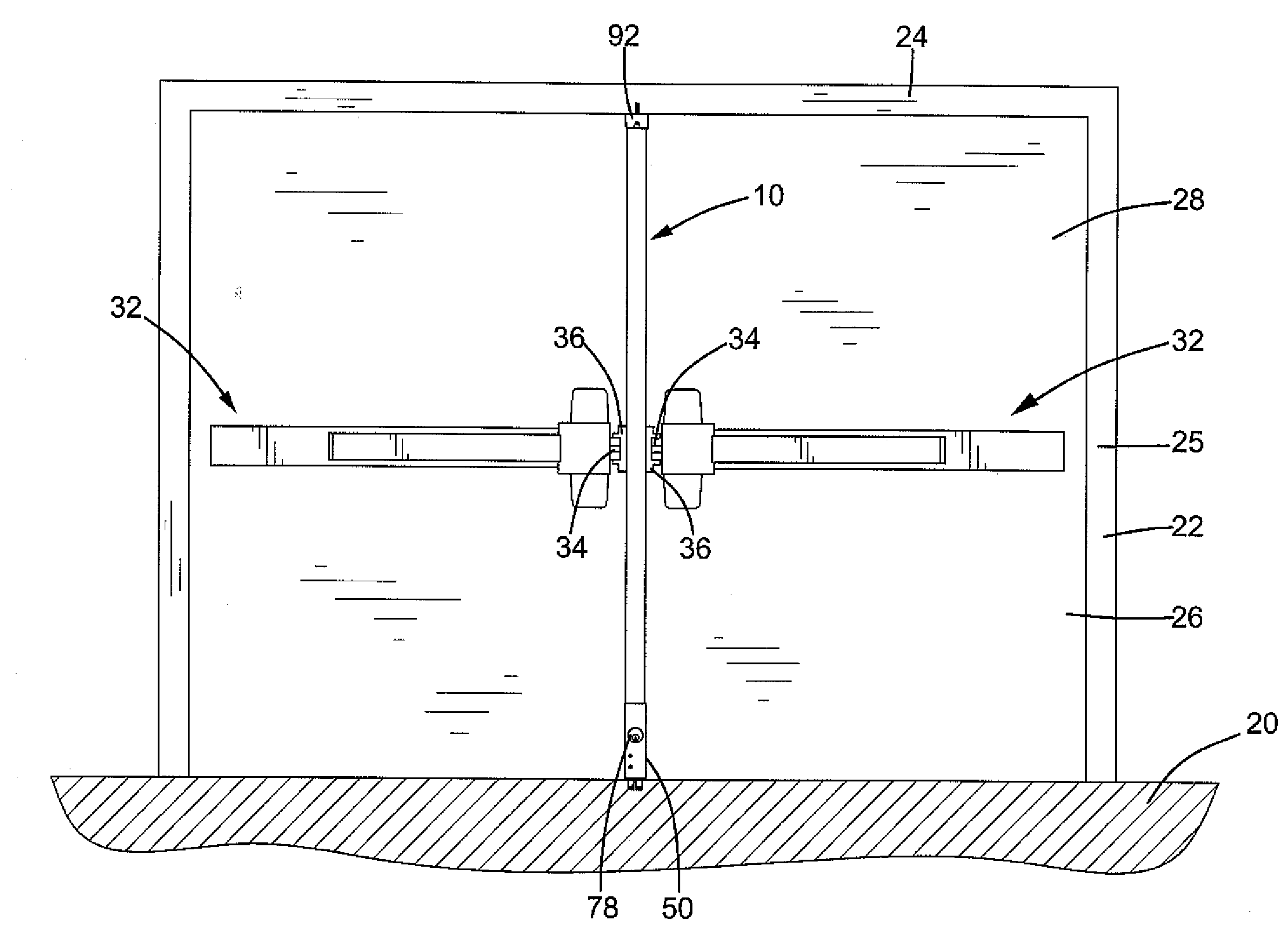 Mullion Assembly for Double Door