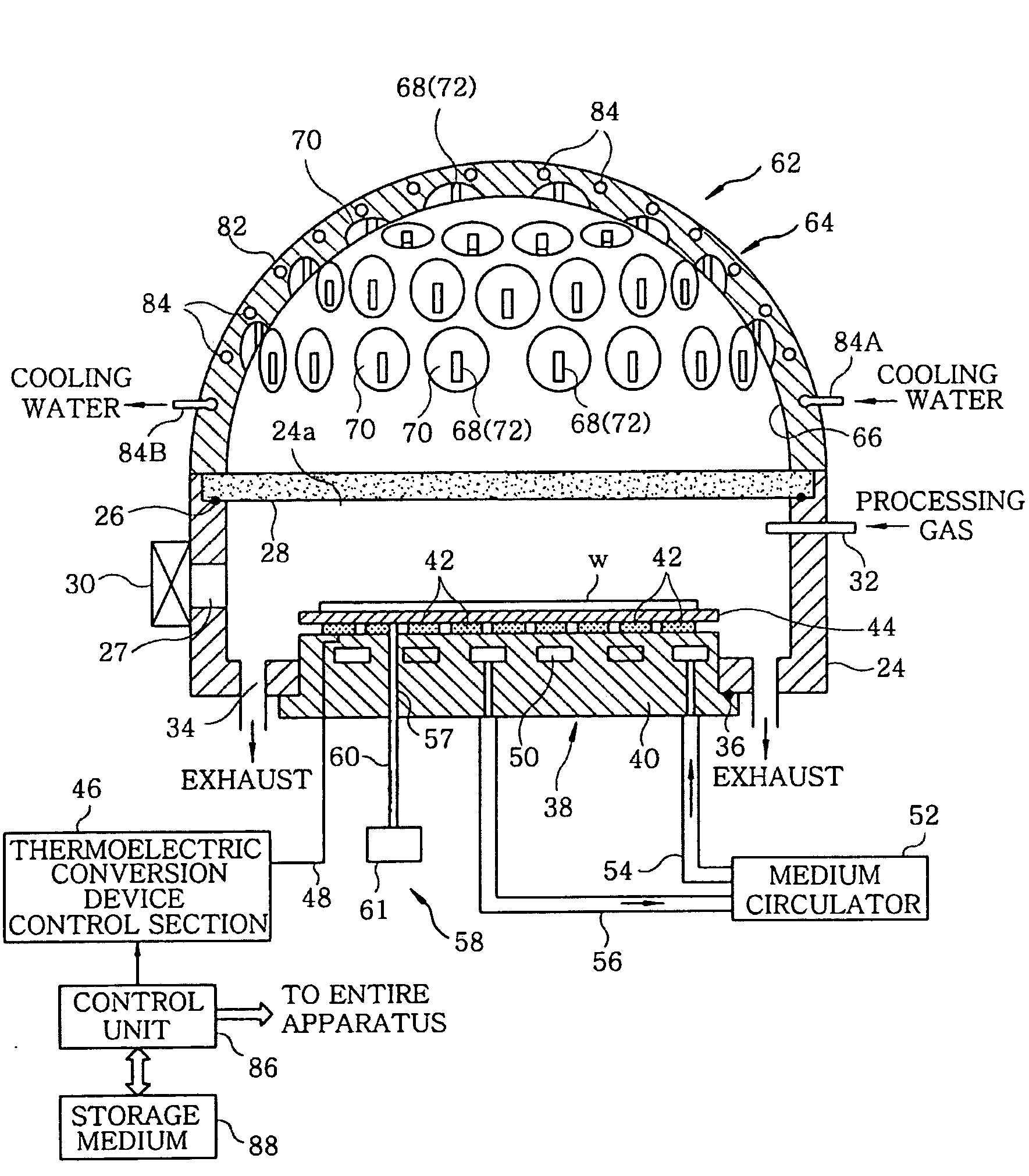 Heating apparatus, heat treatment apparatus, computer program and storage medium