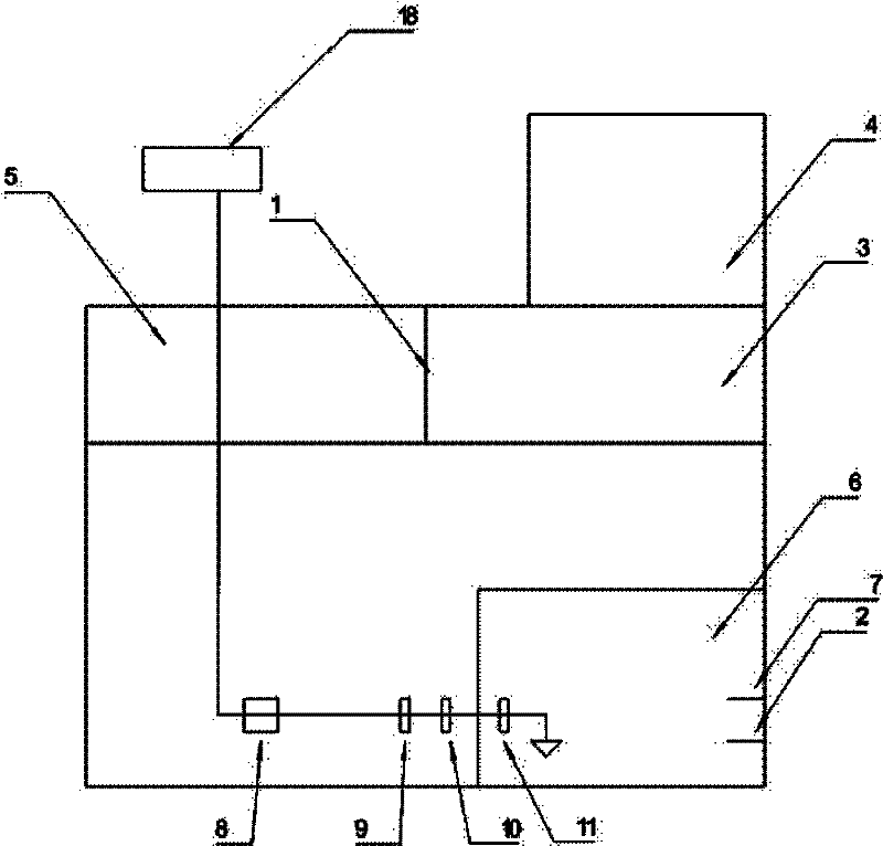 Detector for sealing performance of hydraulic actuating element of automatic speed changer and detection method thereof