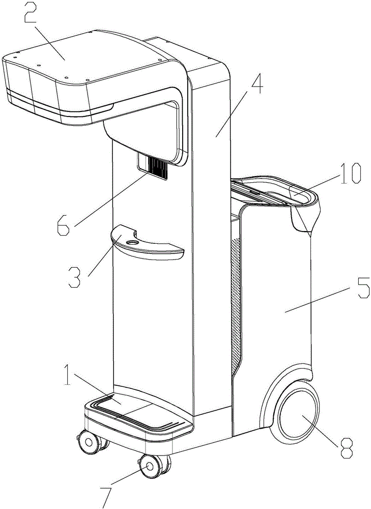 Gout therapeutic apparatus and light source material employed by gout therapeutic apparatus