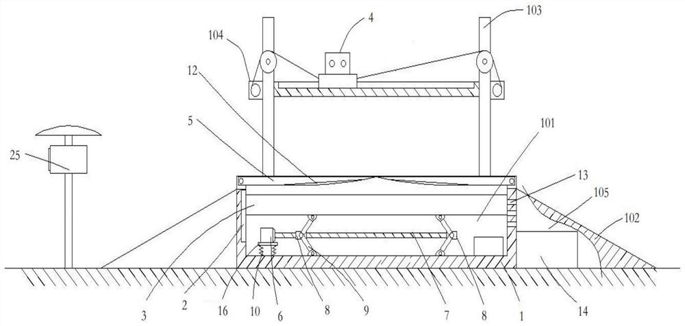 Remote control wagon balance detection device and detection method thereof