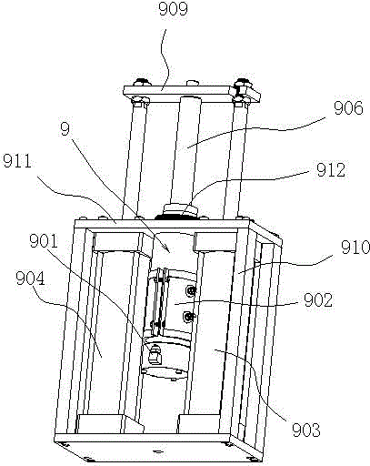 Glue pot of glue spraying type thread-free glue binding machine