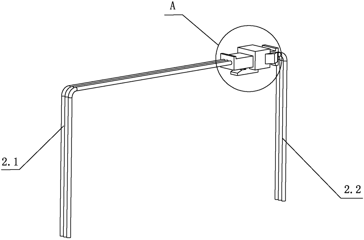 A hinge assembly for a refrigerator