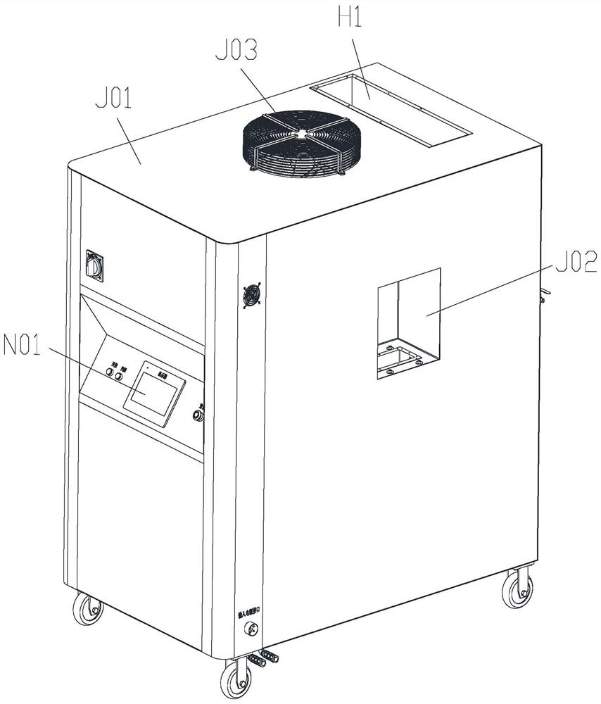 A multifunctional pipeline cleaning machine