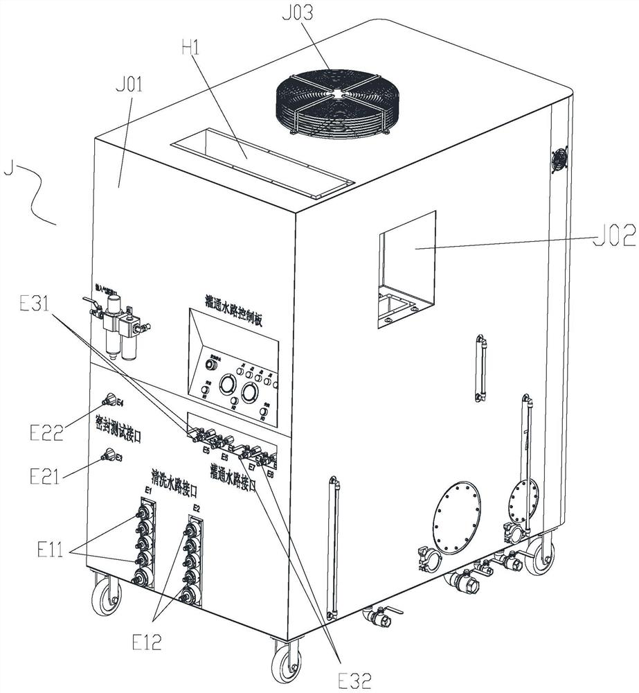 A multifunctional pipeline cleaning machine