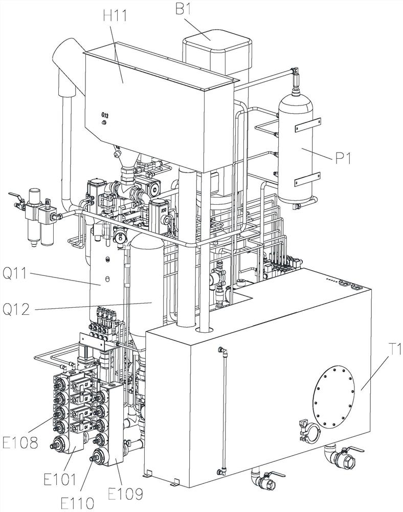 A multifunctional pipeline cleaning machine