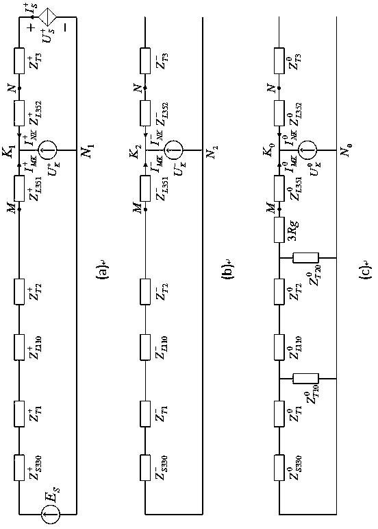 Grid-connected fault model and analysis method of photovoltaic power station with neutral point grounded by resistance