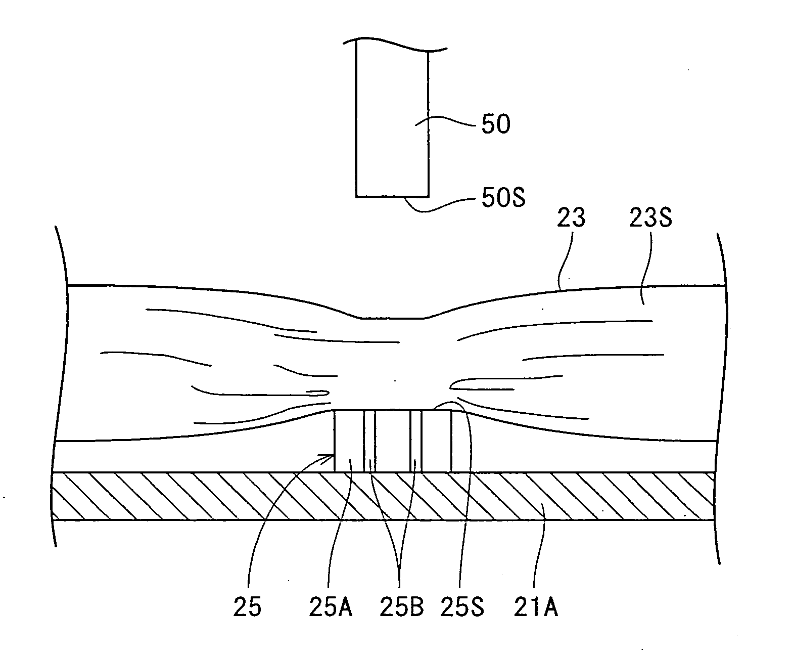 Structure for and method of fixing elastic resin sheet