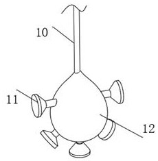 Pesticide spraying device for unmanned aerial vehicle