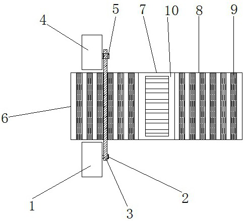 Electric barrier gate for traffic security and protection equipment