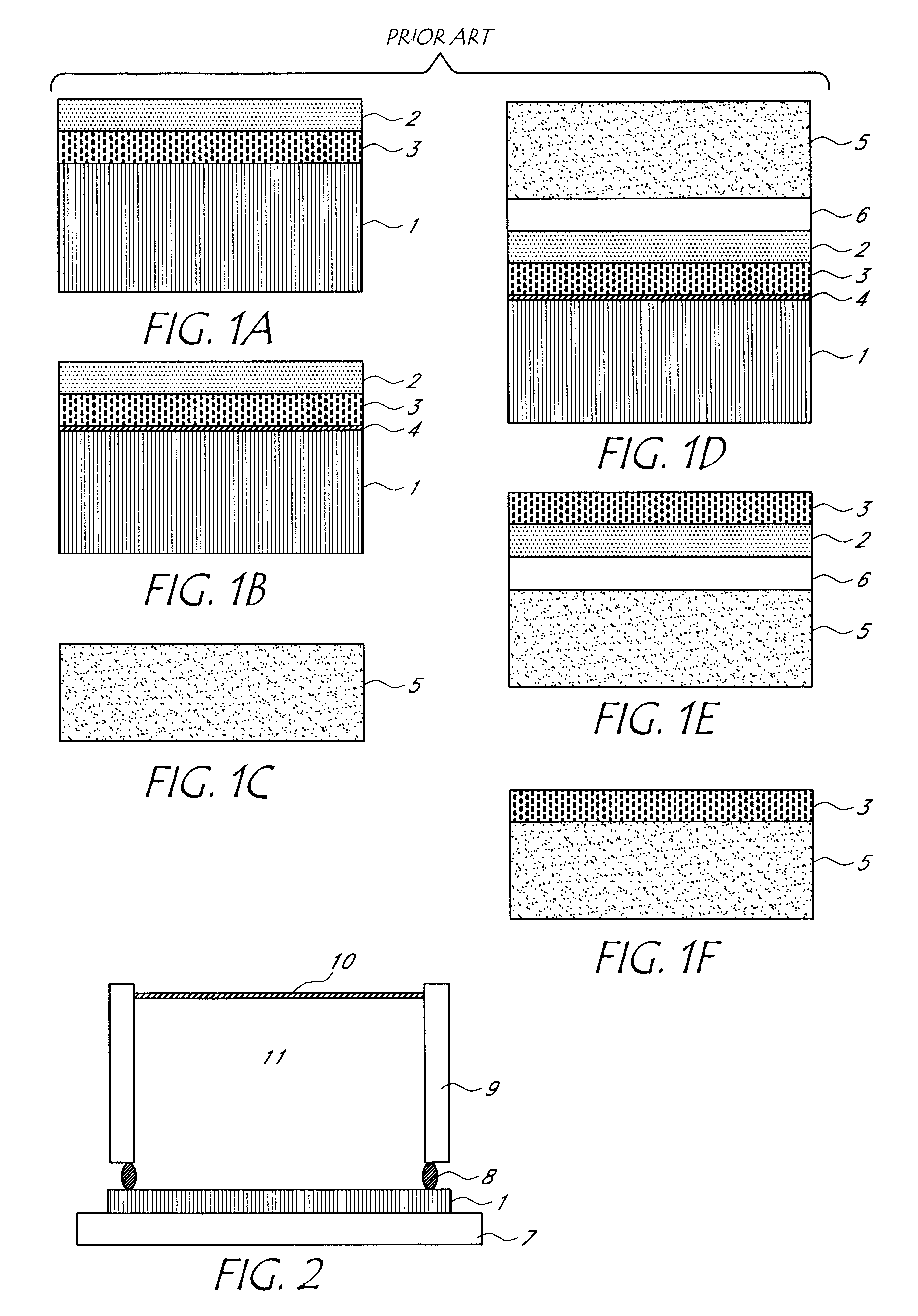 Method for the formation and lift-off of porous silicon layers