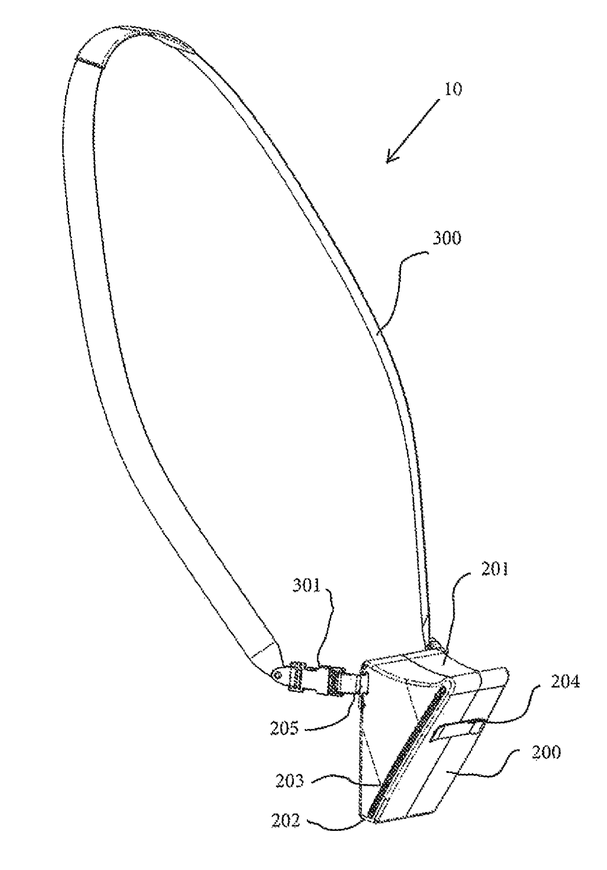 Hip extension device adapted for carrying objects