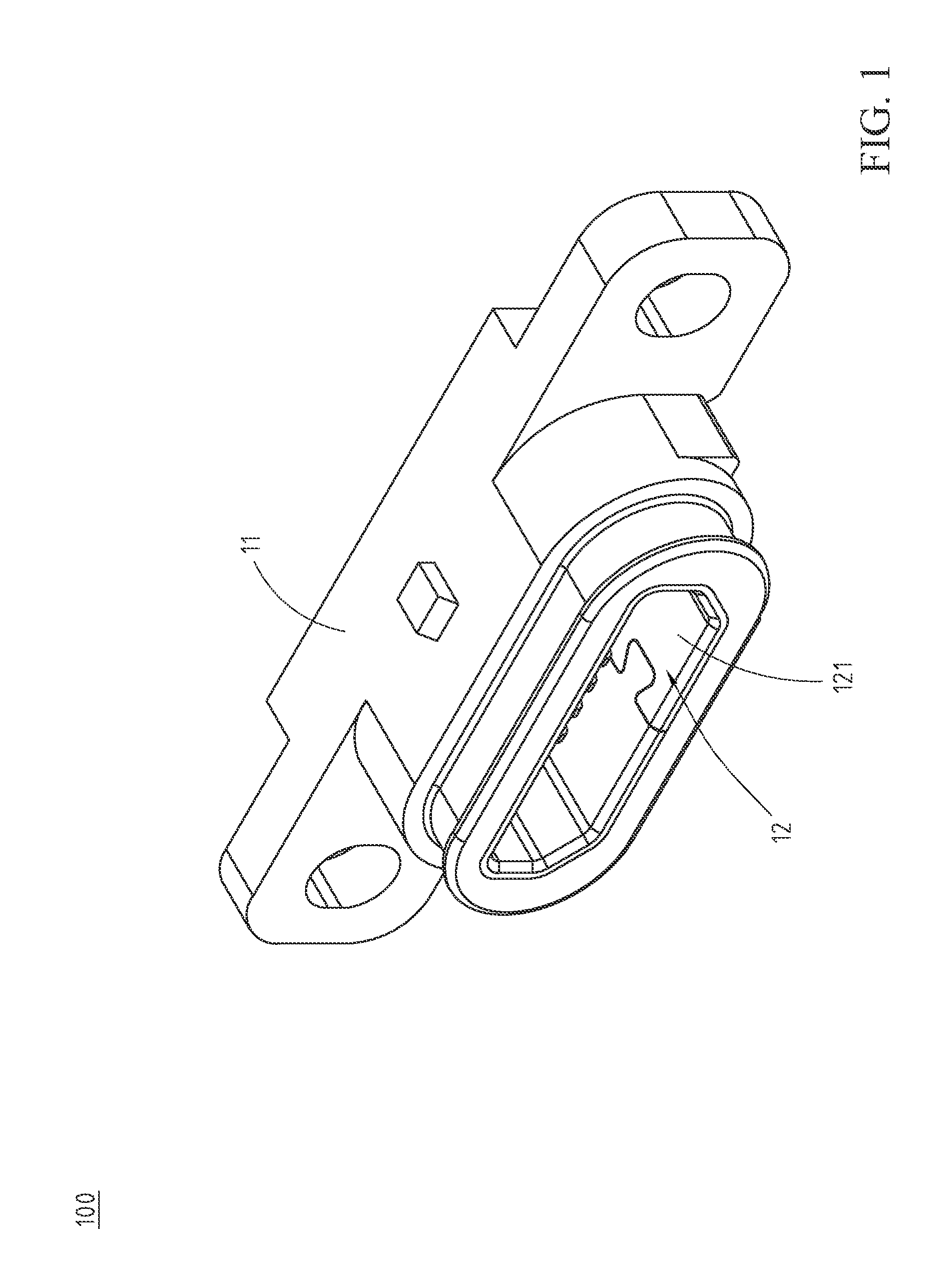 Waterproof electronic receptacle connector