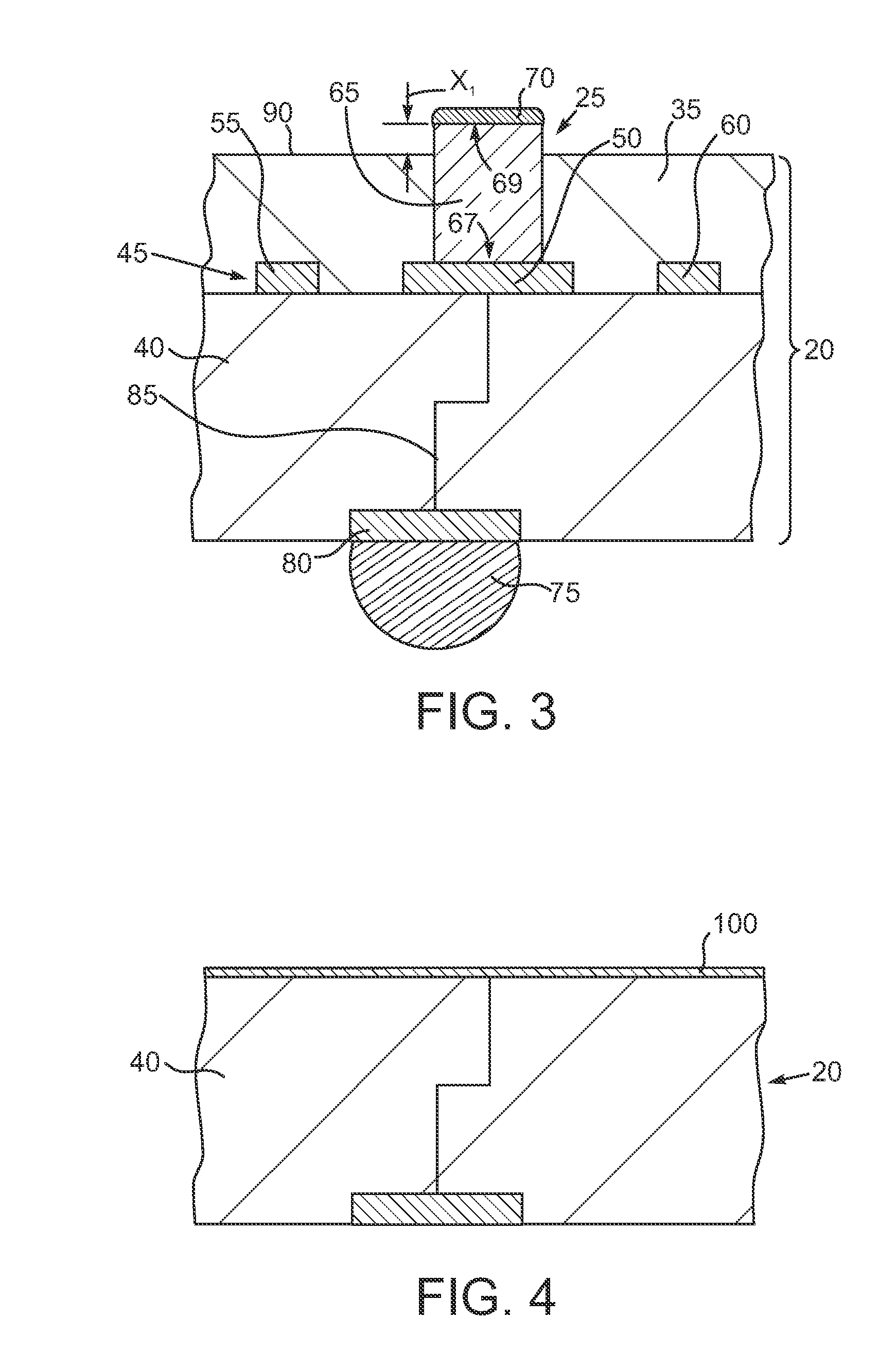Circuit board with conductor post structure