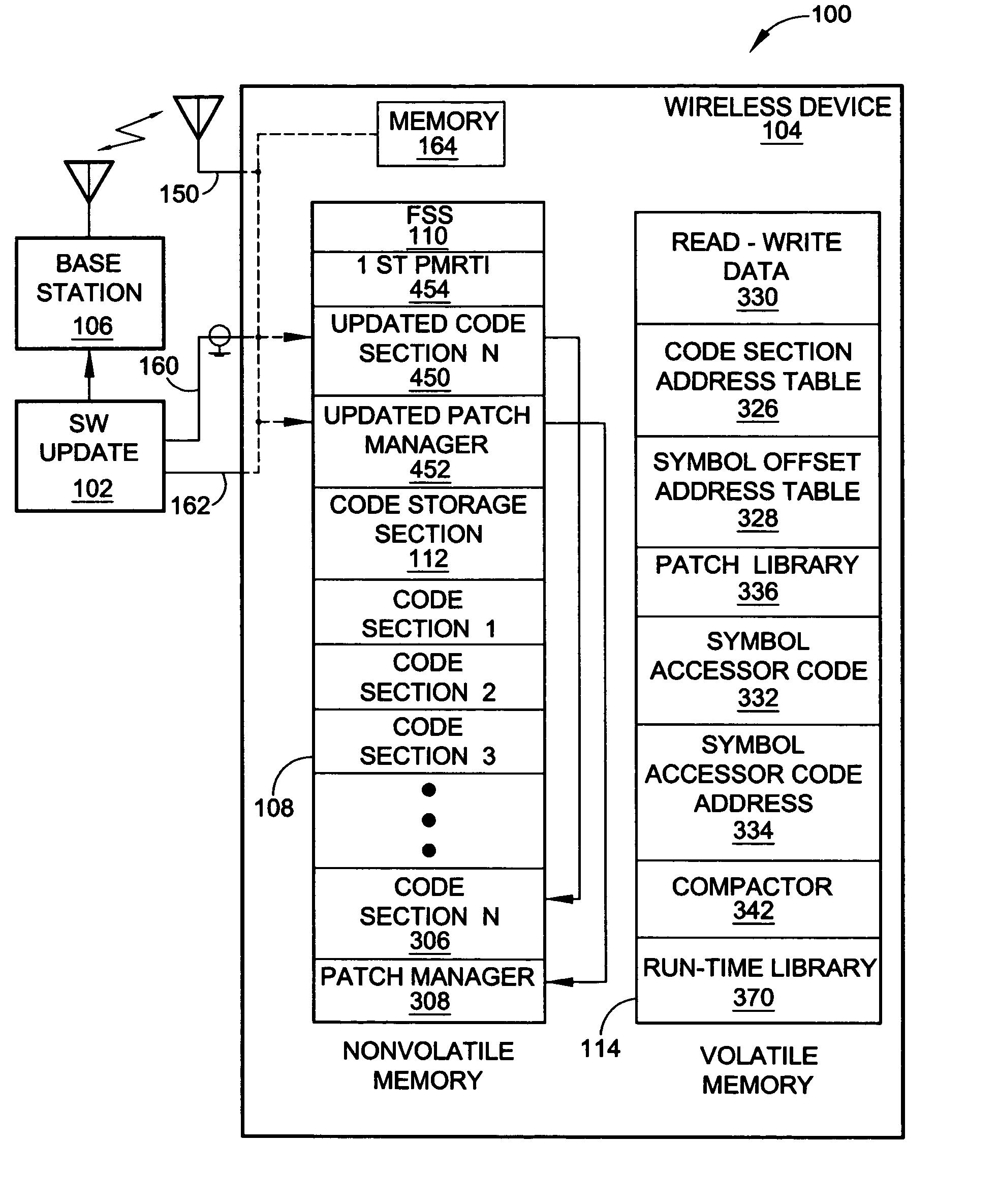 System and method for the management of wireless communications device system software downloads in the field