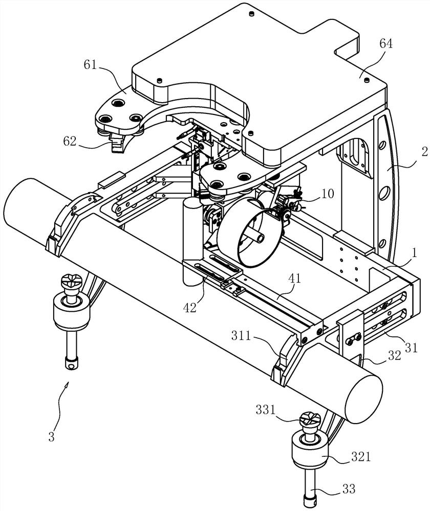 Equipment and method for repairing in-service BOSS weld with defects