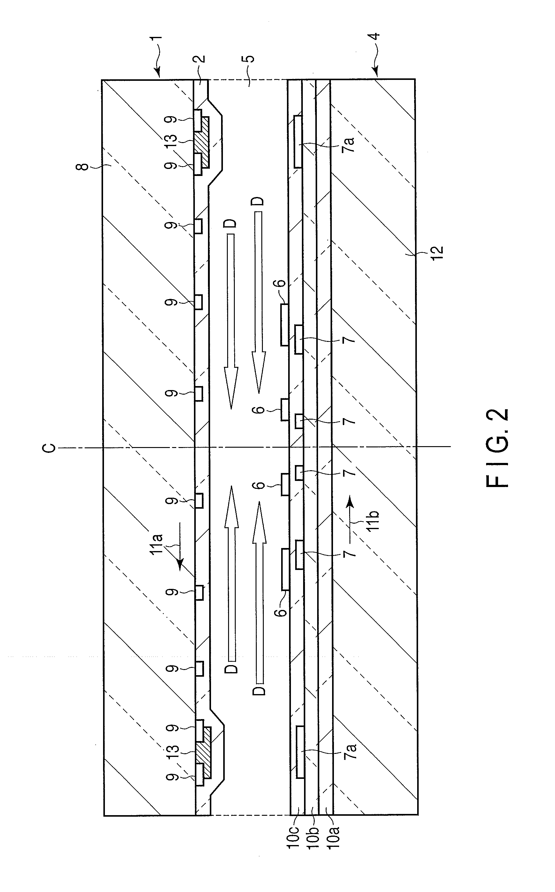 Liquid crystal display substrate and liquid crystal display device