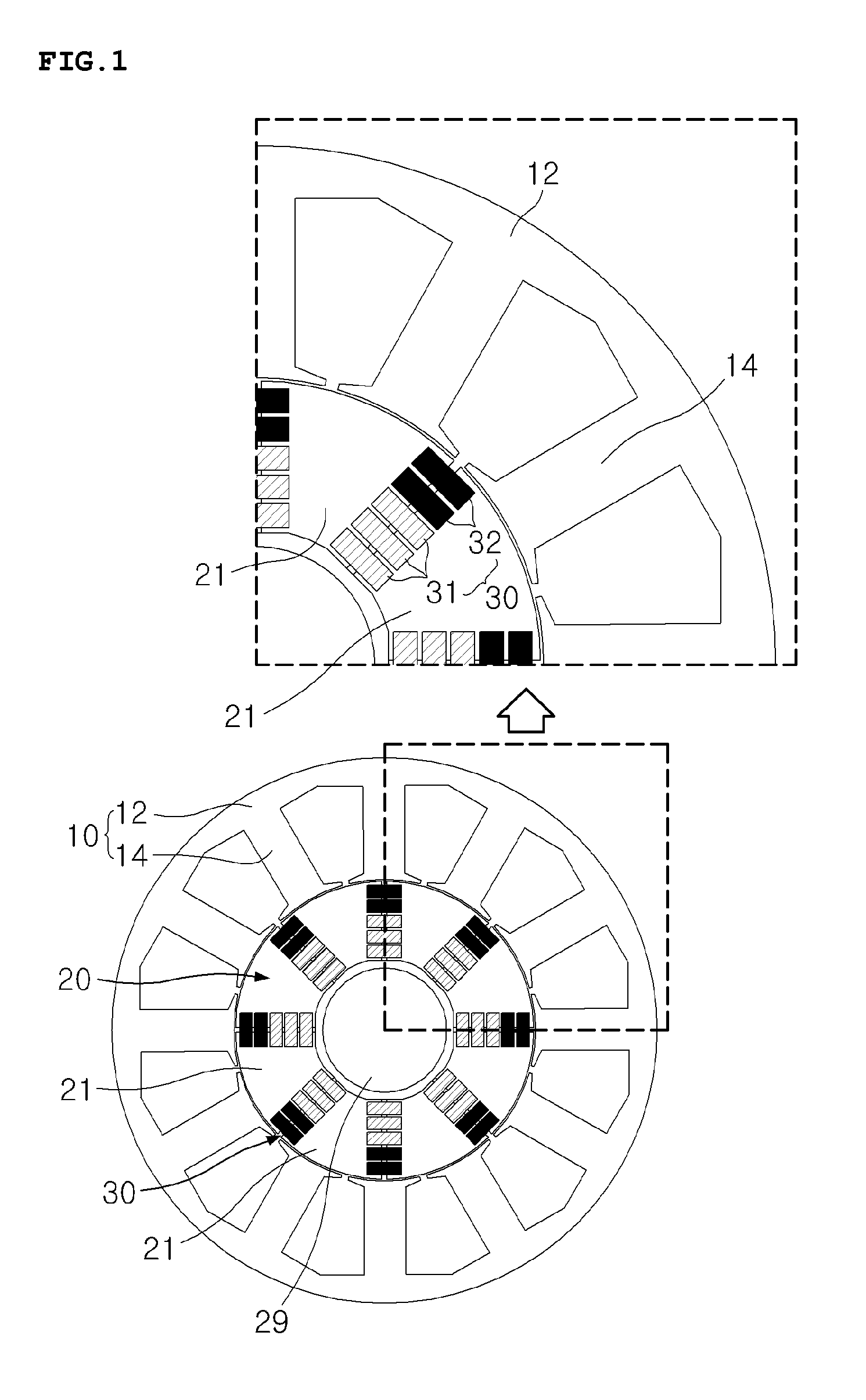 Interior Permanent Magnet Motor