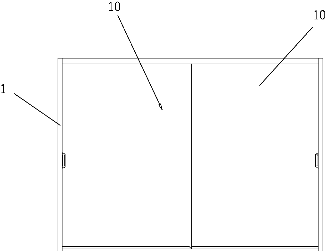 Narrow-frame profile and narrow-frame door window