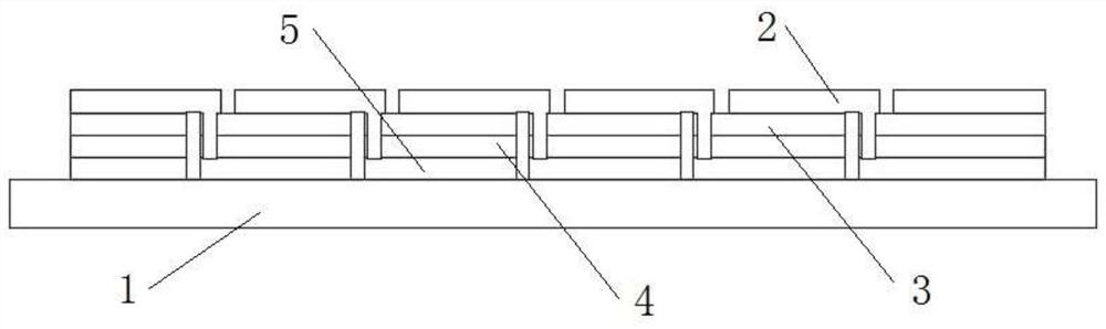 Pattern etching method for double-glass photovoltaic module