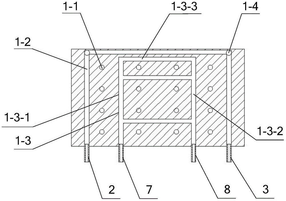 Standard processing bottom plate of processing center