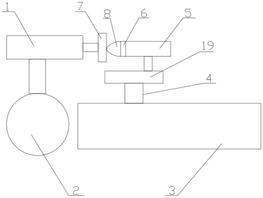 Super-hard material curved surface grinding and polishing machining device