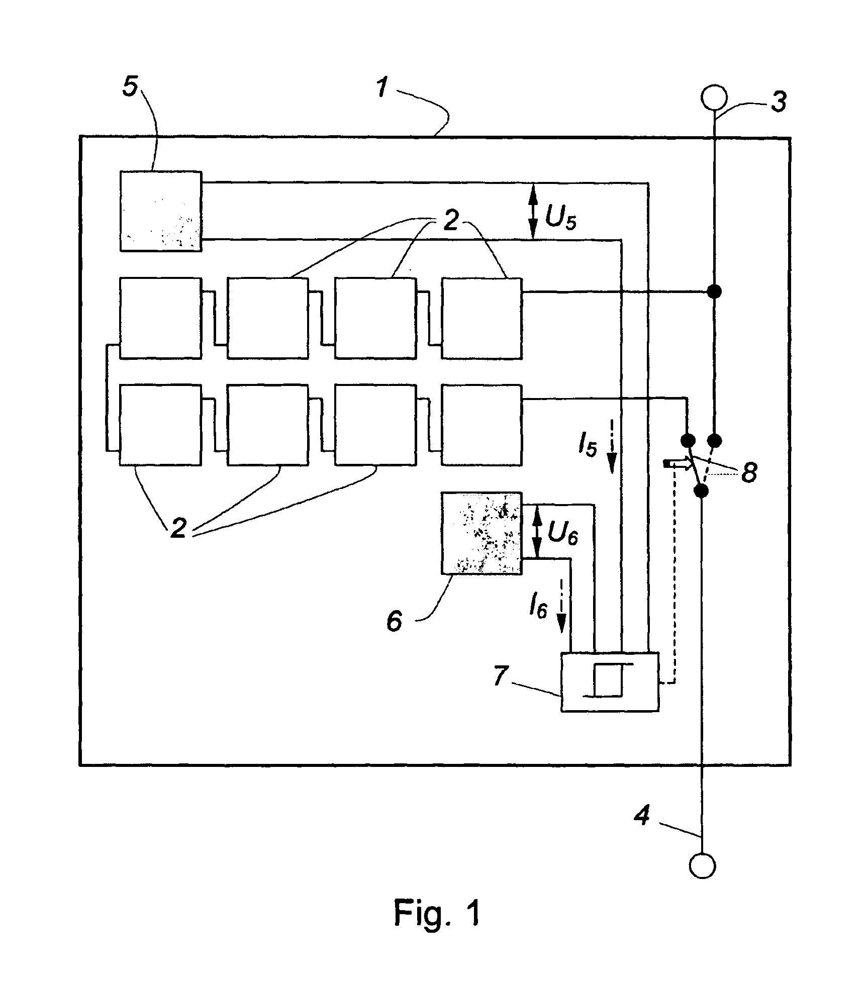 Method for managing a photovoltaic solar module and a photovoltaic solar module