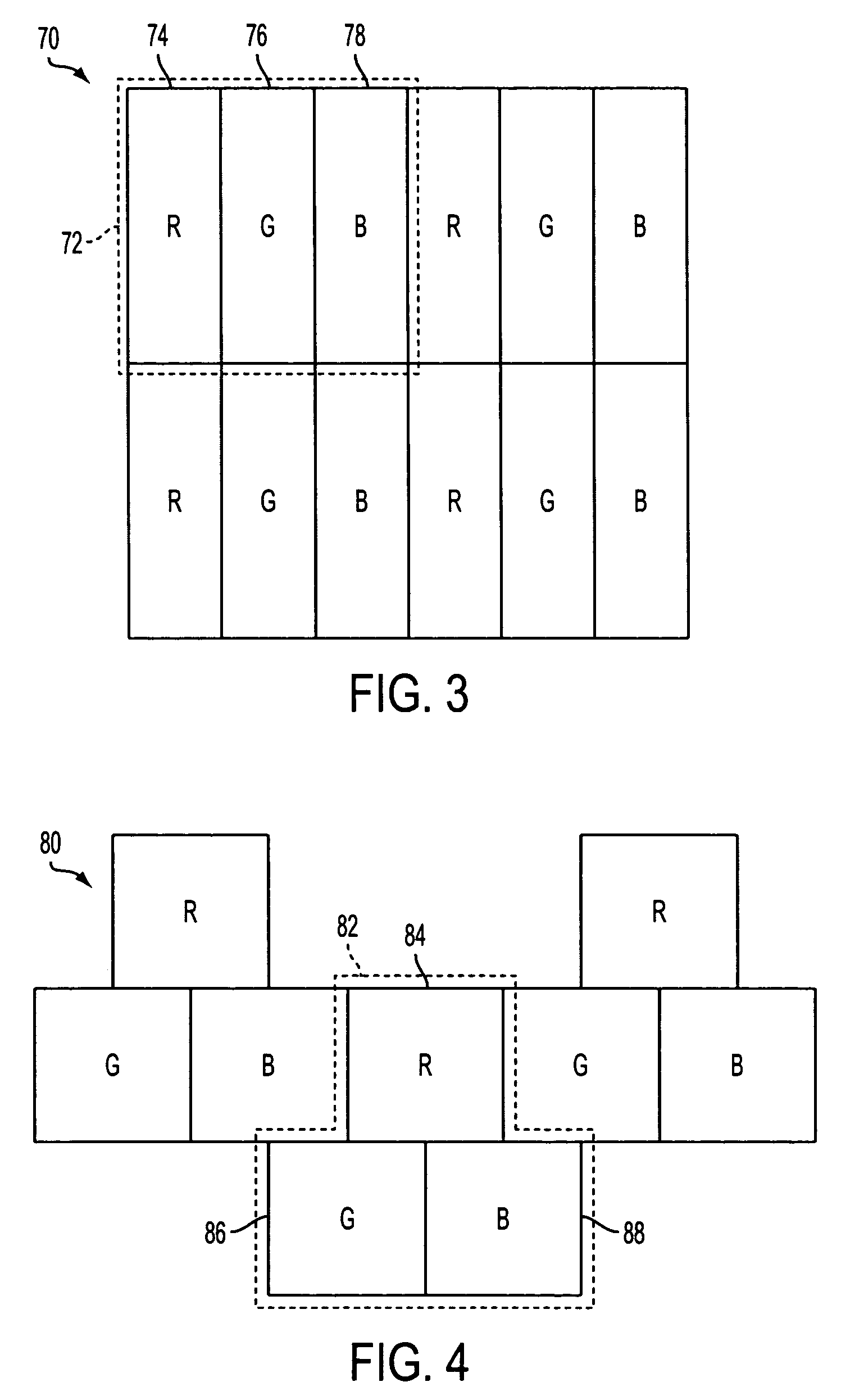 Methods of printing filter material to fabricate color filter