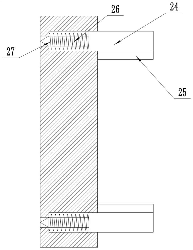 Wall flatness detection device for civil engineering