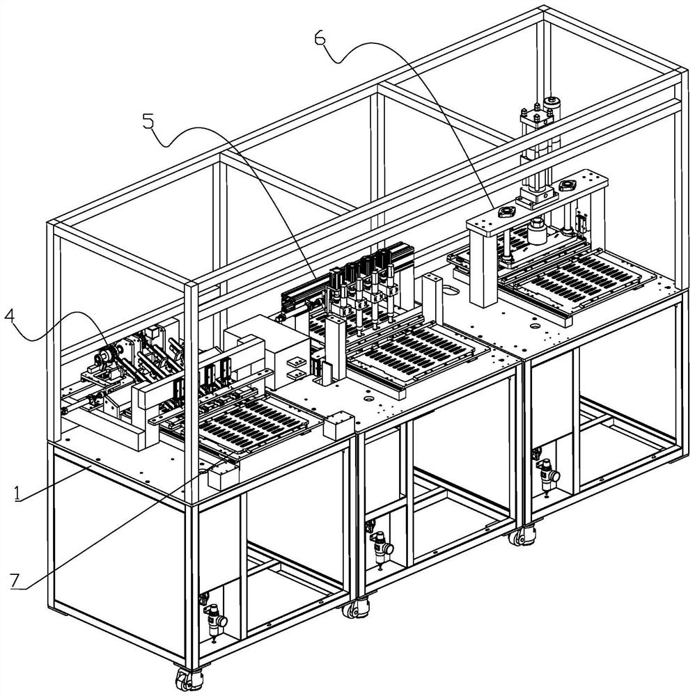 Rapid assembly equipment for photovoltaic copper sheet diode