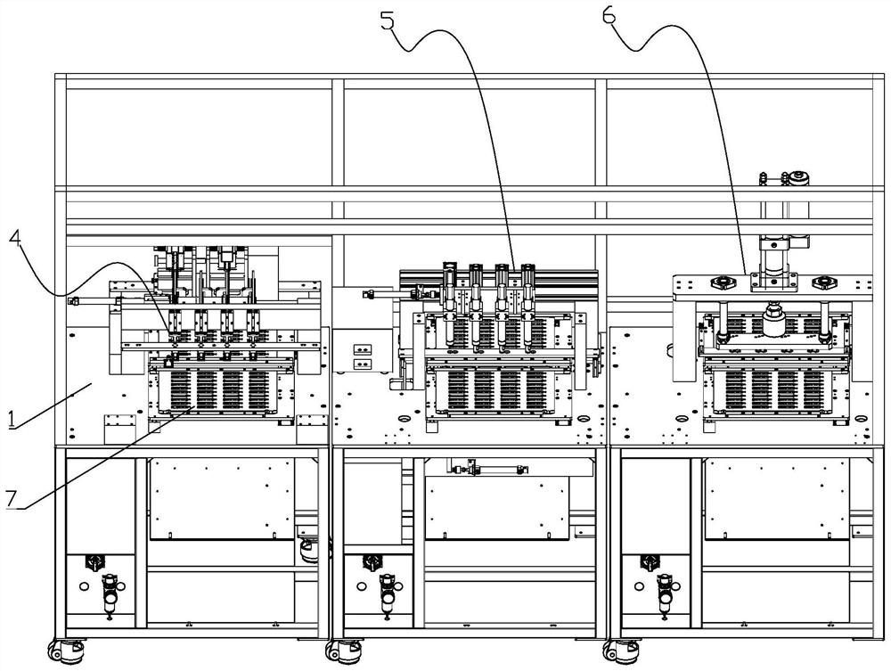 Rapid assembly equipment for photovoltaic copper sheet diode