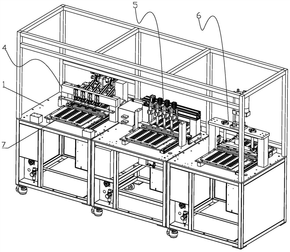 Rapid assembly equipment for photovoltaic copper sheet diode