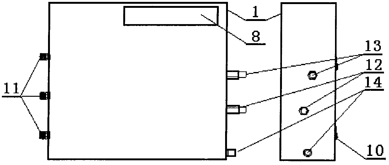 Windowsill type room fresh air handling unit