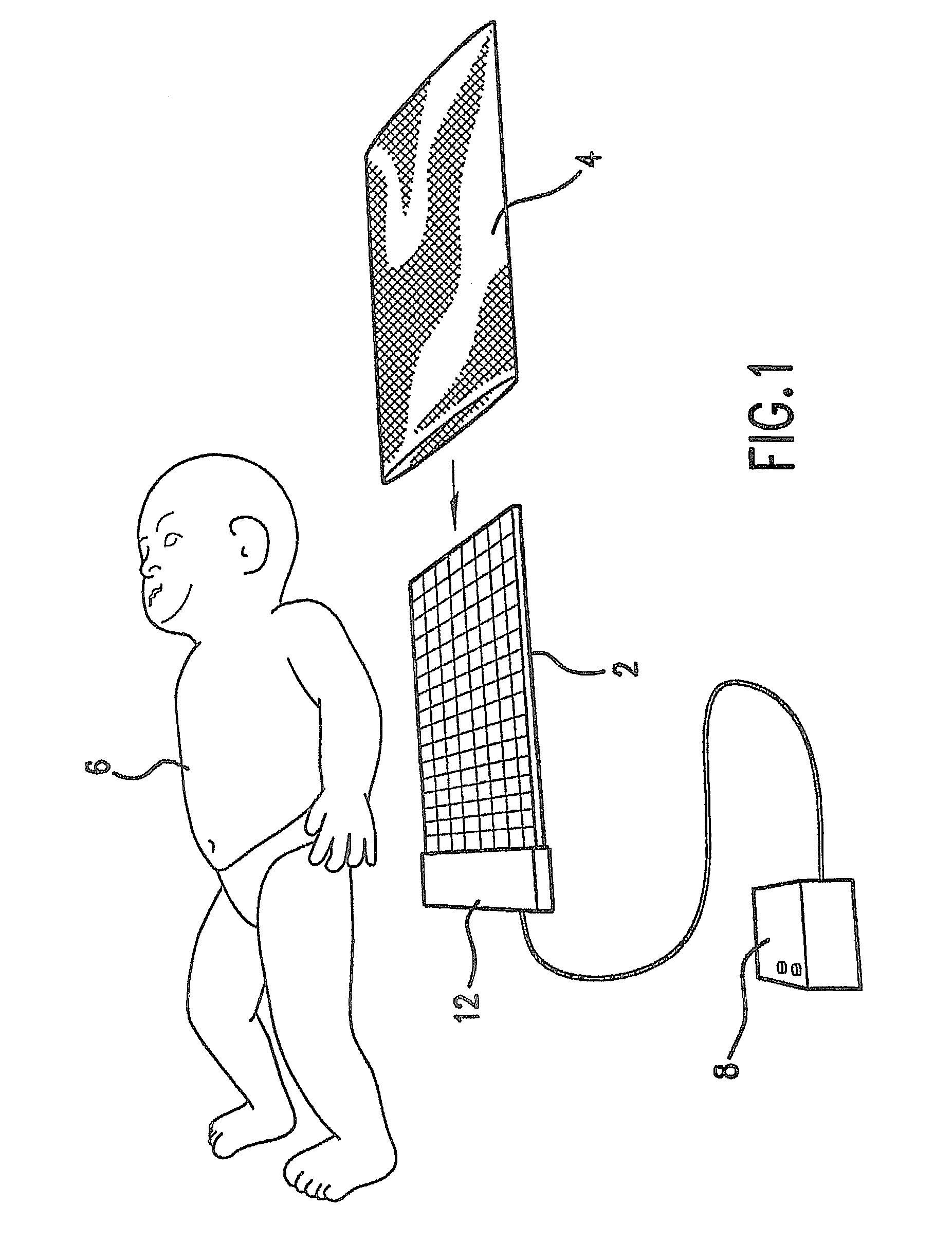 Device and method of phototherapy for jaundiced infants
