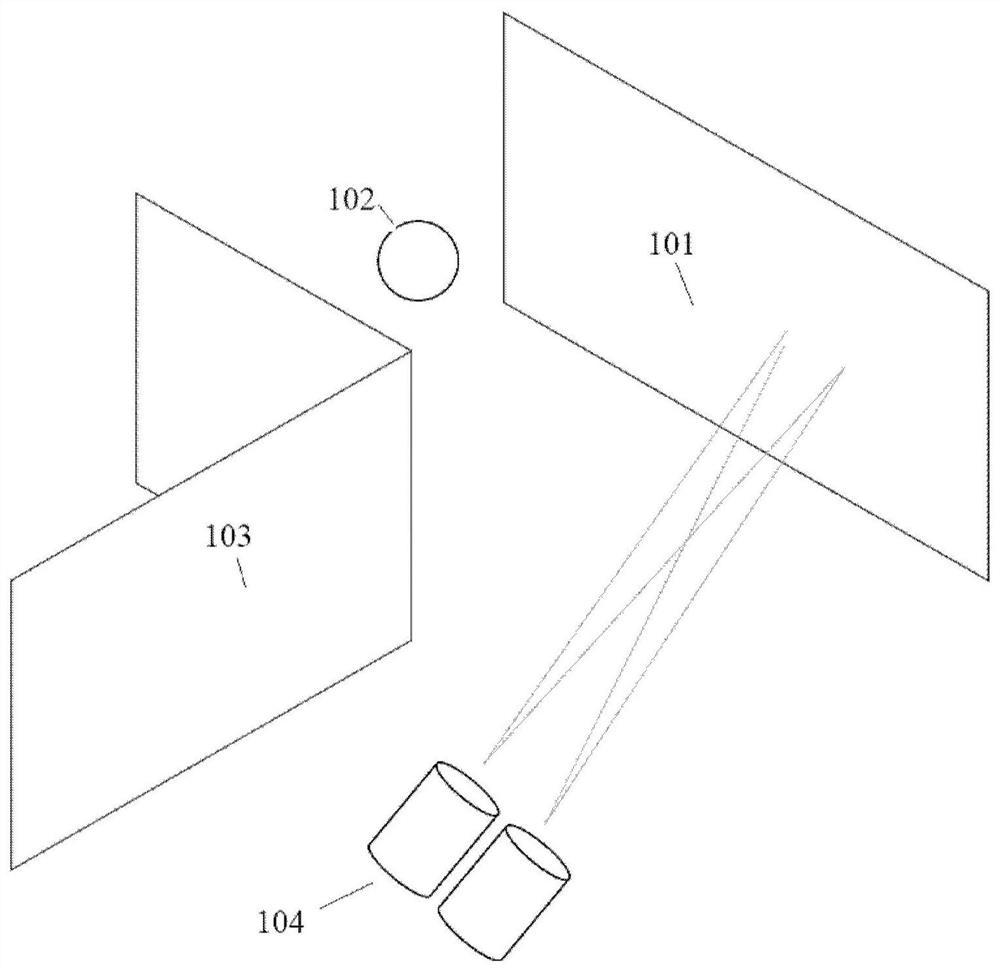 Non-vision-field imaging device and method